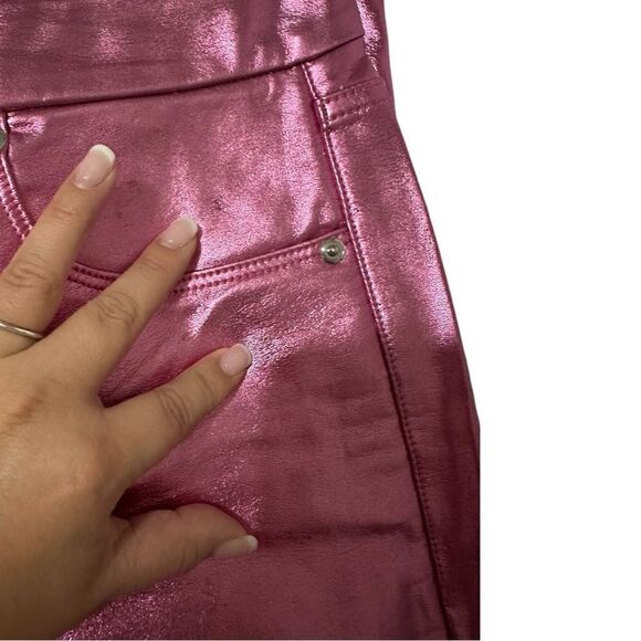 Good American pink metallic jeans - Picture 7 of 8